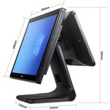 Tiwox Tıwox TP-7610D 18.5" I7 10.NESİL(10710)128GB Nwme SSD 8gb Ddr4 Ram 1366X768 Dokunmatik Pos Pc +13.2" Müşteri Ekranı