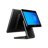 Tiwox TP-7650D 18,5 I7 5.nesil 8gb Ram 128 SSD Endüstriyel Pos Pc 13,3" 2.ekran - Siyah
