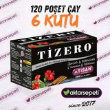 Tizero Çay Tatlı Sonrası Içim Için Bitkisel Çay 120 Poşet Çay