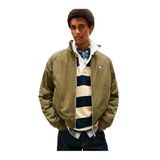 Tjm Cotton Twıll Padded Jacket Erkek Yeşil Mont - Dm0dm22712