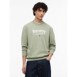 Tjm Graphıc Crewneck Ext Erkek Yeşil Sweatshirt - Dm0dm23392