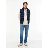 Tjm Lıght Down Packable Vest Erkek Mavi Yelek - Dm0dm23232