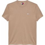 Tjm Reg Badge Tee Ext Erkek Kahverengi T-Shirt - Dm0dm20322