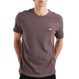 Tjm Reg Badge Tee Ext Erkek Kahverengi T-Shirt - Dm0dm22667
