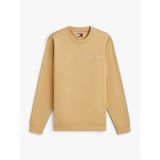 Tjm Reg Lınear Crew Ext Erkek Bej Sweatshirt - Dm0dm20249
