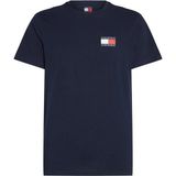 Tjm Slım Essentıal Flag Tee Ext Erkek Mavi T-Shirt - DM0DM20740 - 2XL
