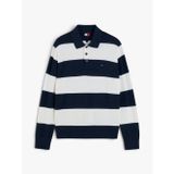 Tjm Slım Essentıal Polo Swtr Ext Erkek Mavi Sweatshirt - Dm0dm20304