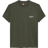 Tjm Slım Font Play Tee Erkek Yeşil T-Shirt - Dm0dm22049