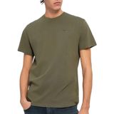 Tjm Slim Linear Chest Pamuklu Haki Erkek T-Shirt
