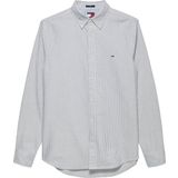 Tjm Slim Stripe Oxford Shirt Ext Erkek Mavi Gömlek DM0DM20668