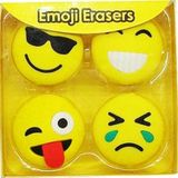 TK Taros Vintage Label Emojili Silgi 4 Lü Paket