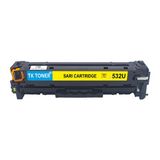 TK Toner Toneer 532U - CE412A - CC532A - CF382A 2800 Sayfa Sarı Muadil Toner