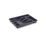 TK WOOD CRAFTS Çekmece Içi Çatal Bıçak Kaşıklık Düzenleyici Küçük Boy 5 Bölmeli Çekmece İçi Organizer