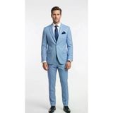 Tk6853erkek 3 Parça Slim Fit Takım Elbise –Klasik Likralı Kumaş, Tek Düğme, Çift Yırtmaçlı Modern Kesim (Ceket Yelek Pantolon)