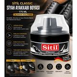 TKÇ 175 ml Siyah Ayakkabı Boyası Sünger Başlıklı Parlatıcı Krem | Deri Ayakkabı Bakım ve Koruy - Renkli