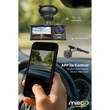 TKÇ 1s Wifi / App /1920P Fhd/ 170° Ultra Geniş Açı/gece Görüş/ G-Sensörü 3 Kameralı Araç Kame