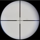 TKÇ 2-6X28 Zoomlu Av Tüfeği Dürbünü Hedef Çizgili Çift Işıklı - STANDART