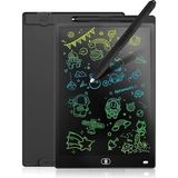 TKÇ 20 Inc Renkli LCD Grafik Dijital Kalemli Çizim Tableti Yazı Tahta Not Yazma Eğitim Tableti Siyah