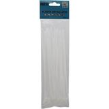 Tkç 25PCS Beyaz 3.6X200MM Plastik Cırt Kelepçe (5492)