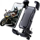 TKÇ 360° Derece Ayarlanabilen Gidon Bağlantılı Bisiklet Motosiklet Için Abs 4-7.8″ Inç Telefon