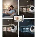 TKÇ 4.5 Inç Ekranlı Gece Görüşlü Bebek Kamerası ve Monitörü