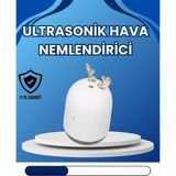 TKÇ 4–8 Saat Çalışma Süreli USB Portatif Masa Nemlendirici - Renkli