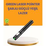 TKÇ 5000MW Yeşil Lazer Pointer Profesyonel Uzun Menzilli - TK002M-6VX8U1 - Çok Renkli