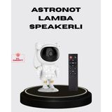 TKÇ 8 Efektli Astronot Galaxy Projektör Uzaktan Kumandalı LED Gece Lambası - Renkli