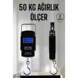 TKÇ Ağırlık Ölçer 50 kg El Terazisi El Kantarı Pilli LED Ekran