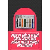 TKÇ Akıllı Saat Unisex Akıllı Saat Çoklu Kordon Seçeneği Çelik Kordon Plastik Kordon - Renkli - Standart