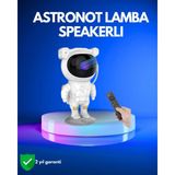 TKÇ Ayarlanabilir Parlaklık ve Zamanlayıcı Modlu Astronot Lamba