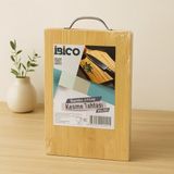 TKÇ Bambu Kesme Tahtası 20X30X1.7 cm - Metal Kulplu