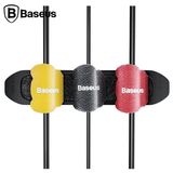 TKÇ Baseus Cable Fixer Kit Kablo Organizatör Tutucu ve AYRIŞTICI-(5775)