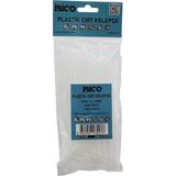 Tkç Beyaz 3.6X150MM Plastik Cırt Kelepçe 100PCS (5492)