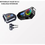 TKÇ Bluetooth 5.4 Kablosuz Interkom+ Motor Disk Kilidi