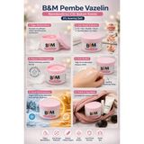 TKÇ B&m Pembe Vazelin Nemlendirici Cilt Bakım Kremi Çok Amaçlı Vazelin 6 Adet