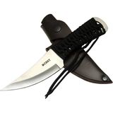 TKÇ Crkt Scrub Fixed 2712 Wy Kamp / Outdoor Bıçak 22,5cm - Ipli Sap, Deri Kılıflı