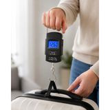 TKÇ Dijital El Kantarı 50 kg Hassas LCD Ekranlı Bagaj Tartısı