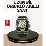TKÇ Dokunmatik Akıllı Saat Sesli Asistanlı Geniş Özellikli