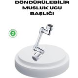 TKÇ Dönebilir Musluk Başlığı – Lavabo Temizliği ve El-Yüz Yıkamada Maksimum Rahatlık