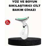 TKÇ Ems Mikro Akım Yüz ve Boyun Sıkılaştırıcı Cihaz 7000 Vpm Titreşim Isı Terapili