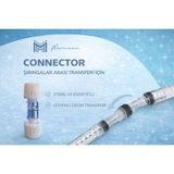 TKÇ Enjektör Connector Bağlantı Aparatı Uyumlu Ara Parça Konnektör 5 Adet - Beyaz - 2