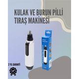 TKÇ Hassas 3D Bıçaklı Kulak ve Burun Tıraş Makinesi - Renkli