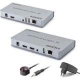 TKÇ Hdmı Kvm Extender 4K 120 M USB Ir Loop Out HDX1423