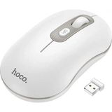 TKÇ Hoco GM21 Platinium 1600DPI 2.4g Bluetooth Kablosuz Optik MOUSE-(5775) - Siyah