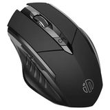 TKÇ Inphic Pm6 Kablosuz Fare Şarj Edilebilir Sessiz Kullanım 2.4g 500 Mah USB MOUSE-(5775) - Siyah
