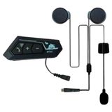 TKÇ Intercom Bluetooth Kask Kulaklık Motosiklet Kulaklık 5.0 Bluetooth - Standart - Renkli