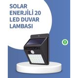 TKÇ IP65 Dayanıklı Solar Enerjili Dış Cephe Aydınlatma - Renkli
