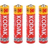 TKÇ Kalem Kodak Kaahz S4 Super Heavy Duty Çinko Karbon Aaa Ince Pil / Pakette 60 Adet - Çok Renkli