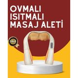 TKÇ Kas Eklem Ağrılarına Ovmalı Isıtmalı Boyun Omuz Bel Masaj Aleti - Renkli